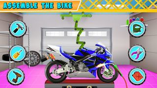 Motorcycle Maker Factory Games - Screenshot 2