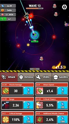 Earth Defense : Idle RPG - Screenshot 2