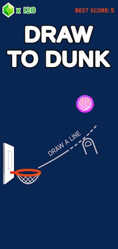 Draw To Dunk - Screenshot 3