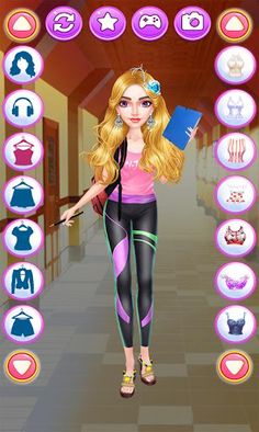 College Student Fashion Girl - Screenshot 1