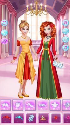 Icy Dress Up - Girls Games - Screenshot 2