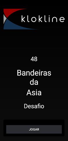 48 Bandeiras Da Asia Desafio - Screenshot 1