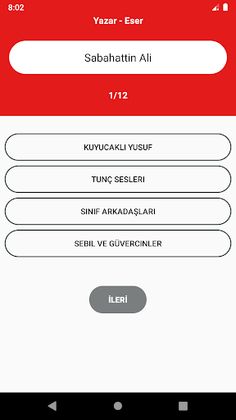 Yazar Eser Oyunu - AYT Edebiya - Screenshot 1