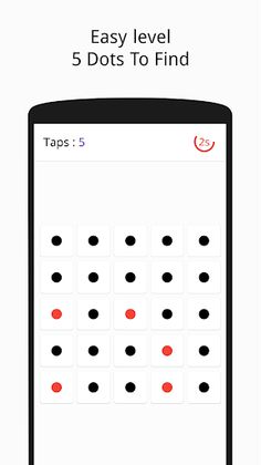 Find Dots - Brain Training Gam - Screenshot 4