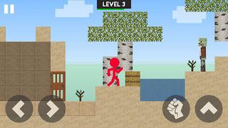 Stickman Vs Zombie Block Craft - Screenshot 3