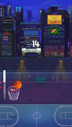 Basketball bouncing ball game - Screenshot 4