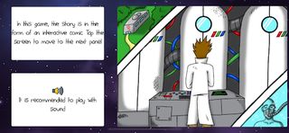 Comic Space Game - Screenshot 1