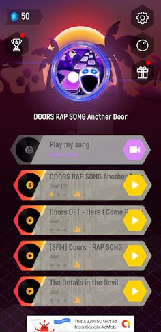 Tiles Hop: Doors song - Screenshot 1