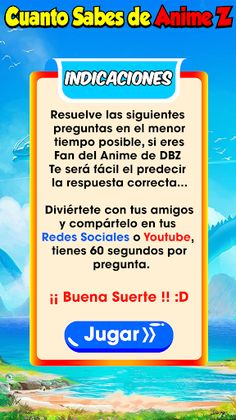 Cuanto Sabes de Anime Z - Screenshot 3