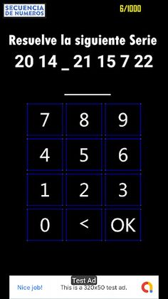 Secuencia de Numeros - Screenshot 2