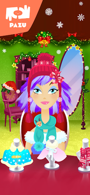 Girls Hair Salon Christmas - Screenshot 5