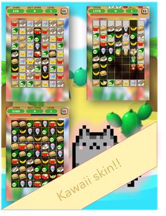 Kawaii Food Puzzle Game - Screenshot 3