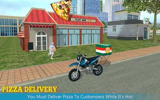 Moto Rider Delivery Racing - Screenshot 1
