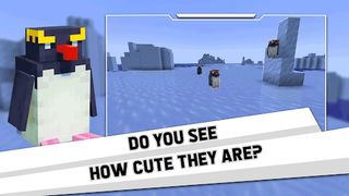 MCPE Penguin Mobs Modpack - Screenshot 1