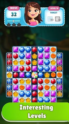 Gems Galaxy: Match the Gems - Screenshot 2