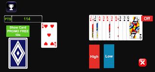 Poker Gamble Low High Card - Screenshot 2