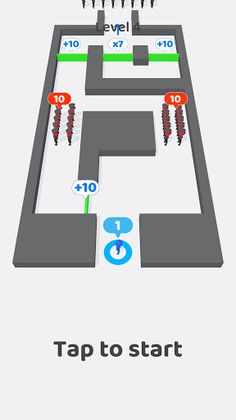 Crowd Maze - Screenshot 1