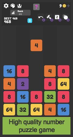 SUPER DROP(merge game) - Screenshot 2