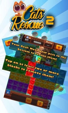 Bubble Cat Rescue 2 - Screenshot 2