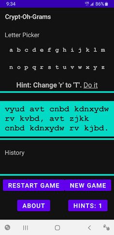 Game Jar Cryptograms - Screenshot 3
