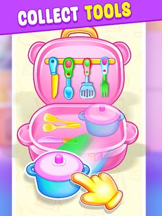 Kitchen Set - Toy Cooking Game - Screenshot 4