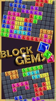 Gems Block Mania Puzzle - Screenshot 3