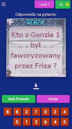 Genzie Store: Test Wiedzy Quiz - Screenshot 1