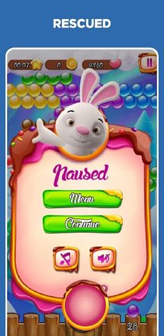 Rabbit Bubble Fall Shooter - Screenshot 4