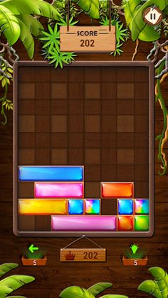 Falling Jewel Puzzle: Slide Je - Screenshot 2