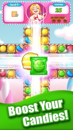 New Tasty Candy Bomb – Match 3 - Screenshot 2