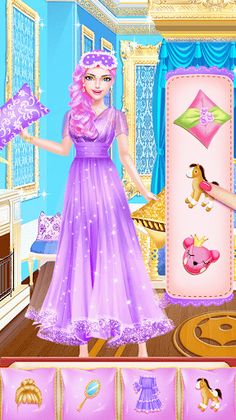 Princess PJ Party Makeover Spa - Screenshot 3