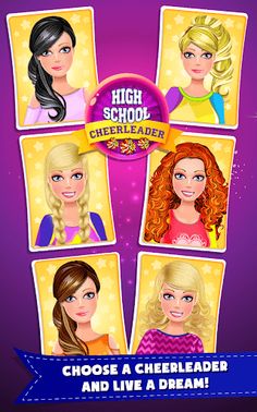 Cheerleader Dress Up Game - Screenshot 2