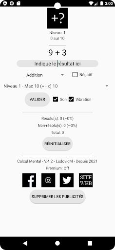 Calcul Mental - Screenshot 1