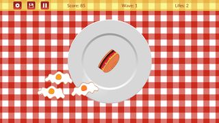 Hamburgers VS Eggs - Screenshot 1