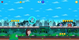 Oggy fight with Bob run - Screenshot 3