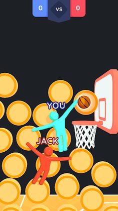 Clumsy Basketball - Screenshot 1