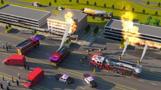 911 Rescue Fire Truck 3d Games - Screenshot 1