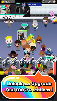 Metro Pocket : Idle Station - Screenshot 1