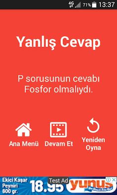 Periyodik Yarışma - Screenshot 4