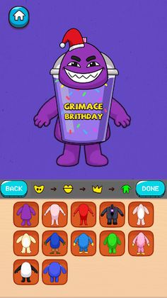 Grimace Monster MakeOver ASMR - Screenshot 1