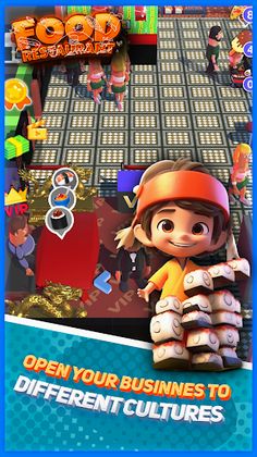 Food Restaurant Idle Tycoon - Screenshot 4