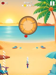 Beach Knife Strikes - Screenshot 2