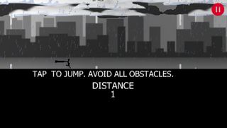 Stickman superhero on the run - Screenshot 2