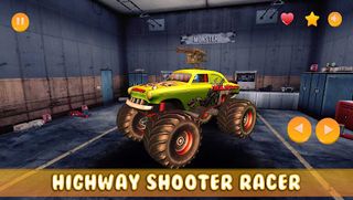 Monster Car-Highway Death Race - Screenshot 2