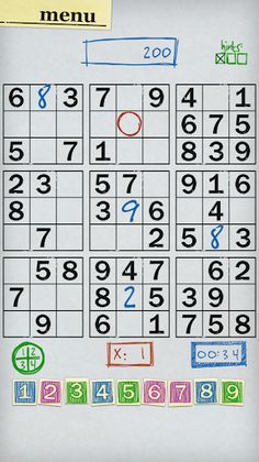 Sudoku - Number Puzzle Game - Screenshot 1