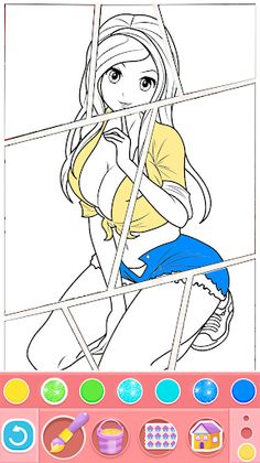 Coloring Books for Adult Girls - Screenshot 2