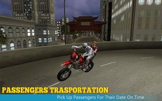 Moto Rider Delivery Racing - Screenshot 2