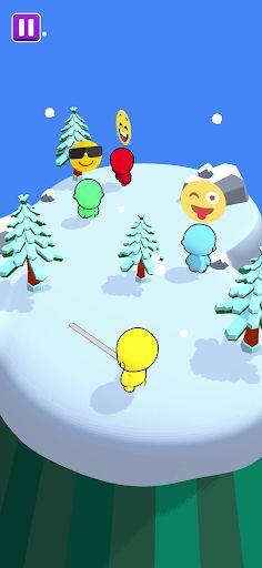 Snow Ball Fight 3D - Screenshot 3