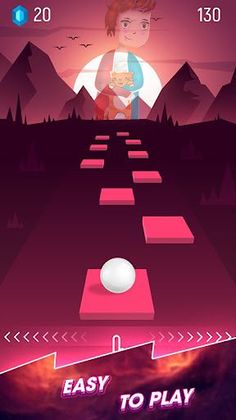 compote Tiles Hop Music 3D - Screenshot 4