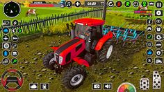 Village Tractor Forming Sim 3D - Screenshot 4